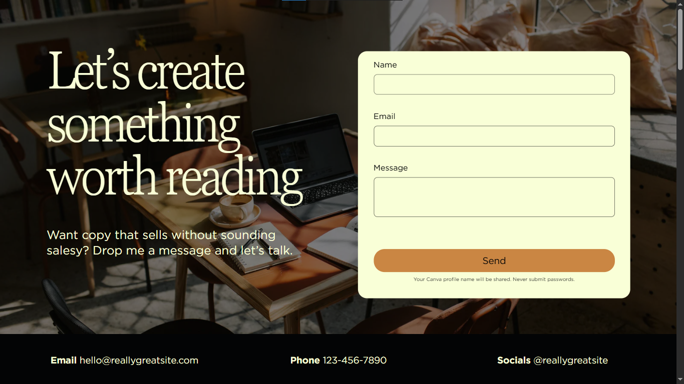 SaaS Landing Page